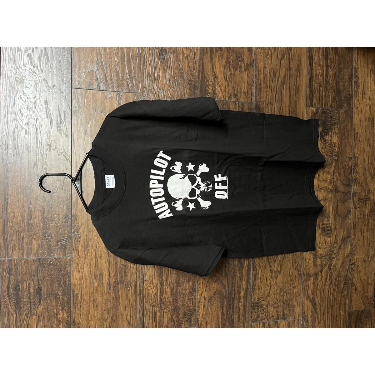 Autopilot Off Band T-Shirt - Vintage Skull Shirt 2004 - Xl